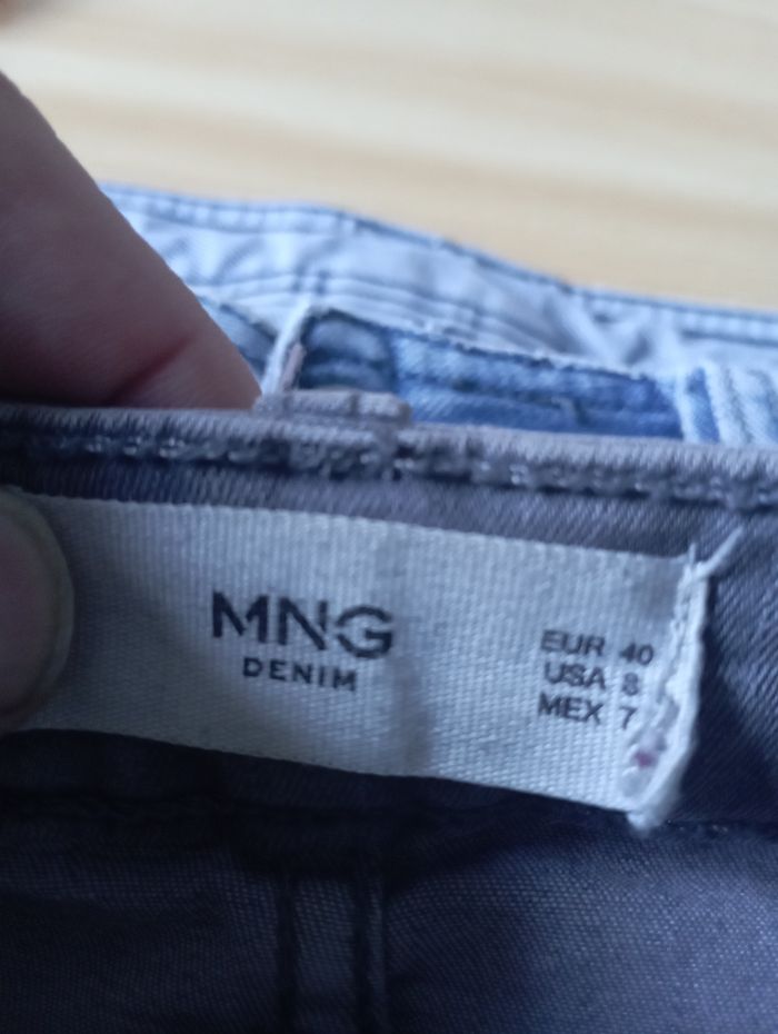 Jeans de marque MLG taille 40 très jolie gris - photo numéro 7
