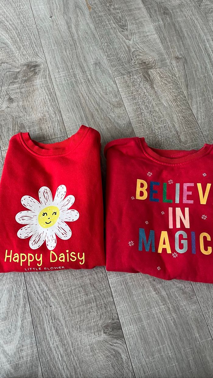 Lot de sweatshirts fille 12 ans