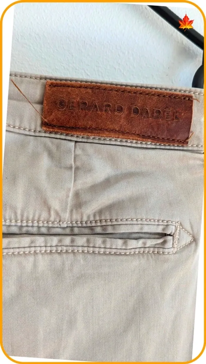 Pantalon Chino femme Gérard Darel 40 - photo numéro 5