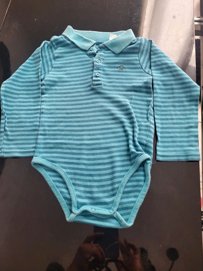 Lot de 3 bodies garçons  2 ans - photo numéro 2