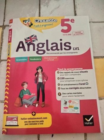 Livre magazine neuf anglais LV1 5eme hatier