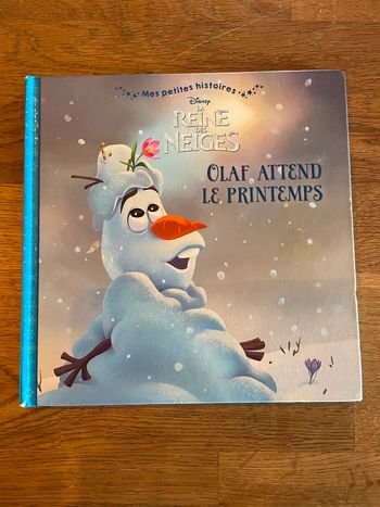 Livre Mes petites histoires La reine des neiges Olaf attend le printemps