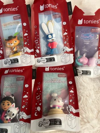 Lot de 5 tonies à partir de 3 ans et + 