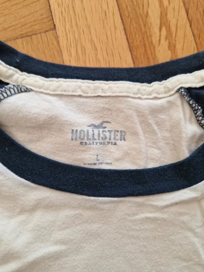 T-shirt manche longues Hollister - photo numéro 3