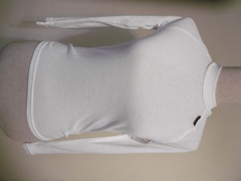 wed'ze decathlon sous pull ski blanc T 12 ans 