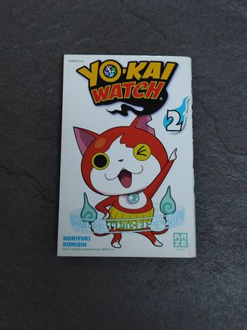Livre manga yo-kai watch Tome 2