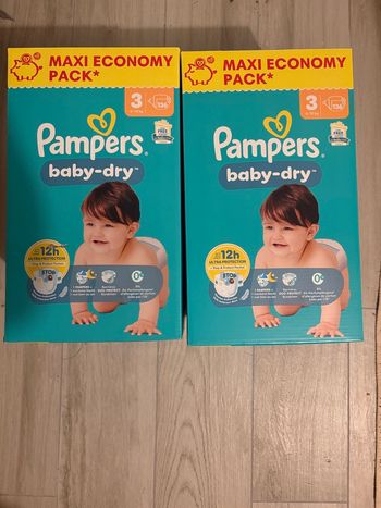 Pampers baby dry taille 3