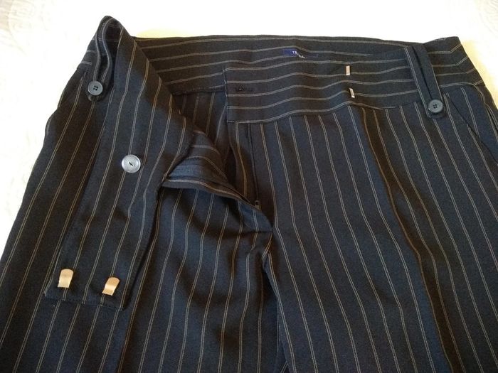 Pantalon large rayé - photo numéro 4