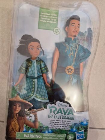 Coffret poupee raya et le dernier dragon chef benja