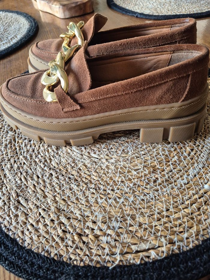 Mocassins femme cuir - photo numéro 4