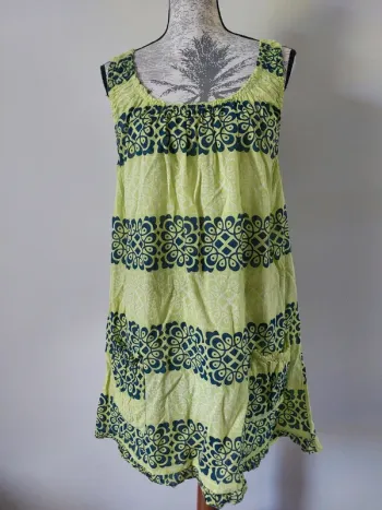 Robe fantaisie en coton