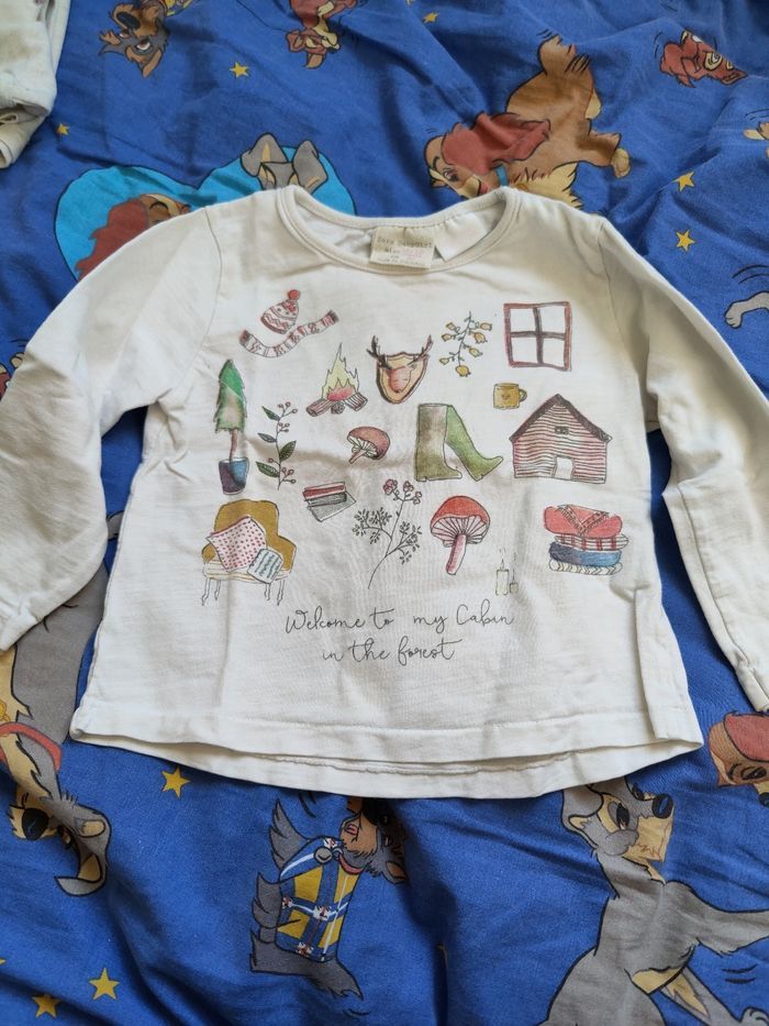 Tee-shirt long taille 12/18 mois