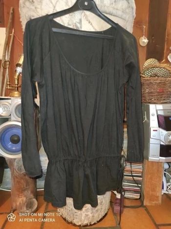 Tunique longue et lien à la taille