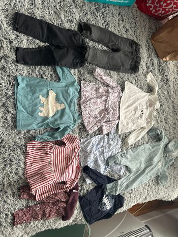 T-shirt robe, bébé fille