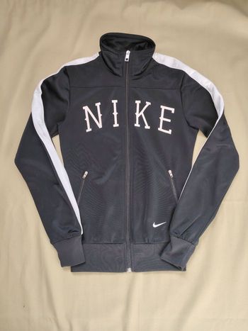 Veste zippée Nike Vintage - Bleu Marine & Blanc T xs