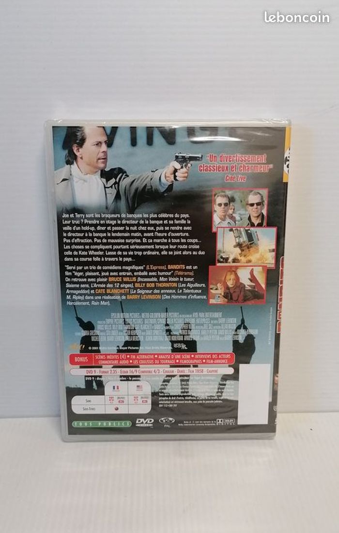 DVD BANDITS GENTLEMEN BRAQUEURS  (Neuf sous blister) - photo numéro 2
