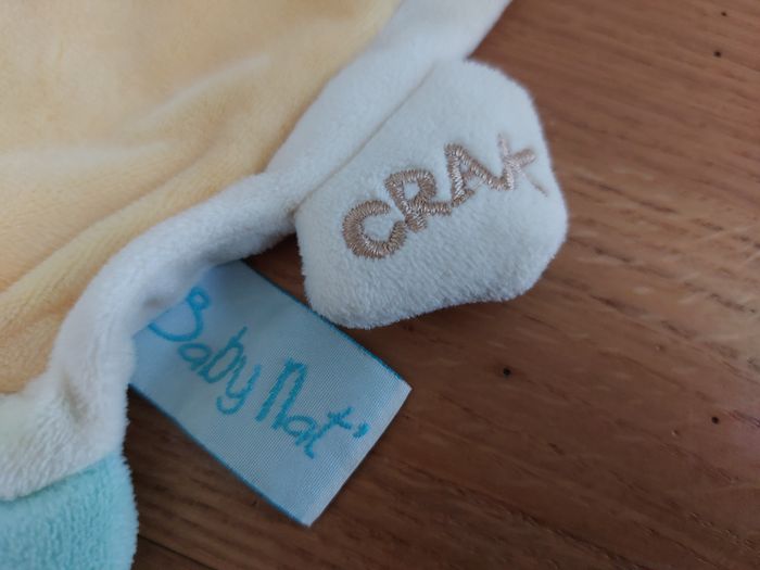 Super Doudou Chien crak grelot  baby nat - photo numéro 4