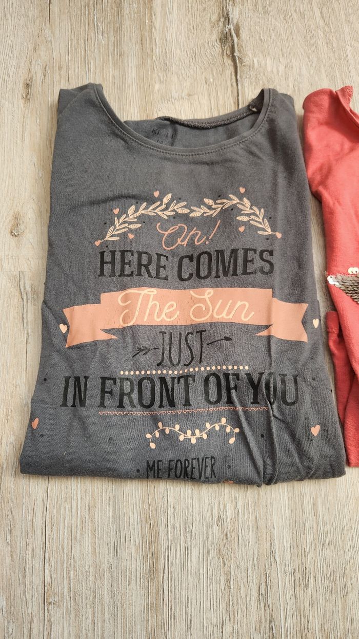 Lot de deux tee shirt kiabi - photo numéro 2