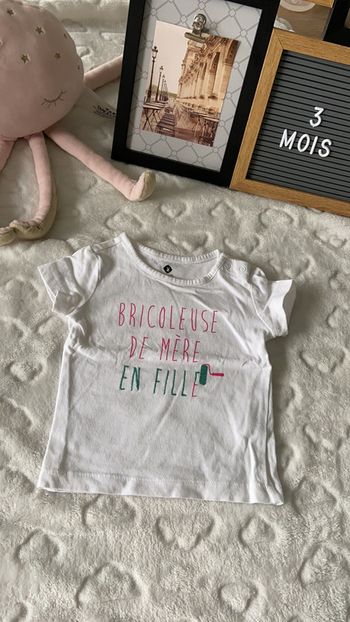 Tee shirt 3 mois