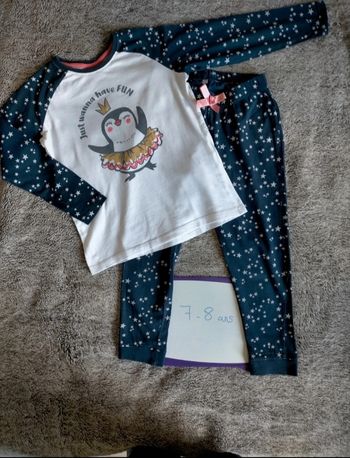 Pyjama fin 7-8 ans