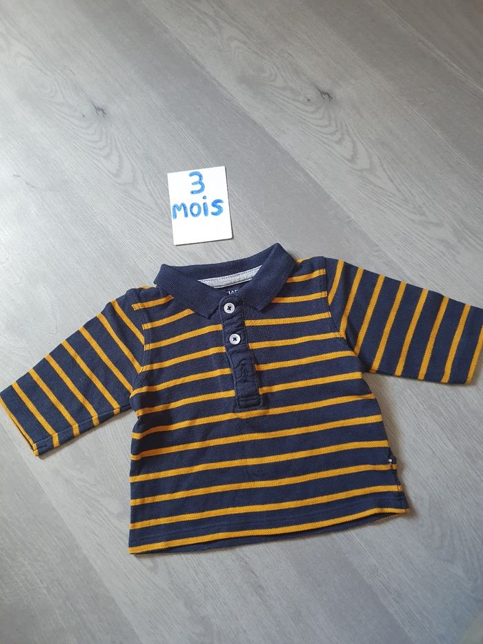 Maillot t-shirt polo 3mois garçon