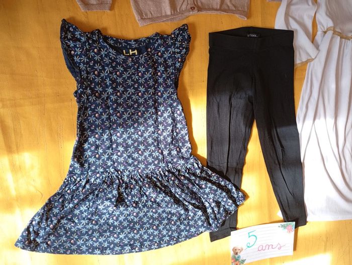 Lot assorti Printemps 5 ans : 4 pièces fille - photo numéro 8