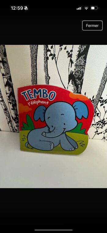 Livre tembo l’éléphant