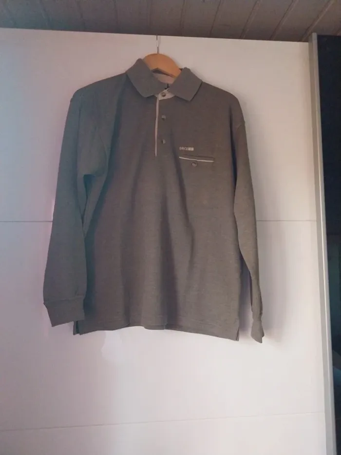 Polo manches longues taille 40