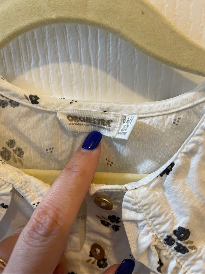 Orchestra chemise manches longues 8ans - photo numéro 2