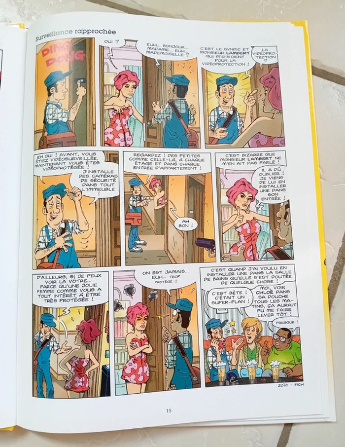 Bande dessinée " nos chers voisins " - photo numéro 2