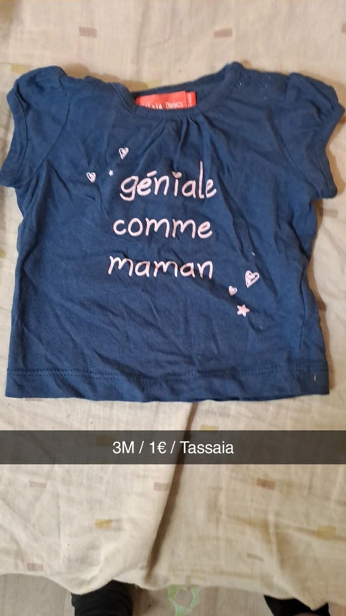 T-shirt géniale comme maman