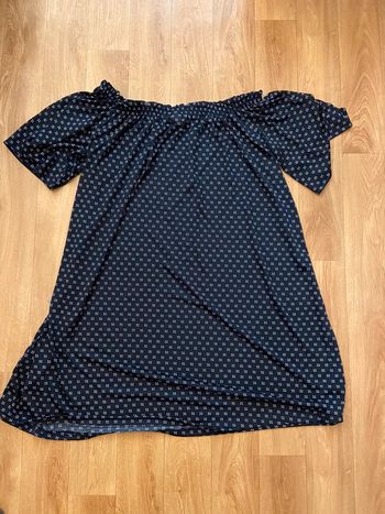 Robe ample bustier bleue marine S