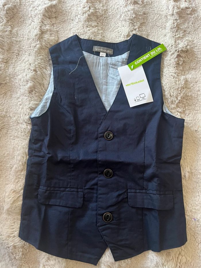 Veste sans manche garçon 8 ans