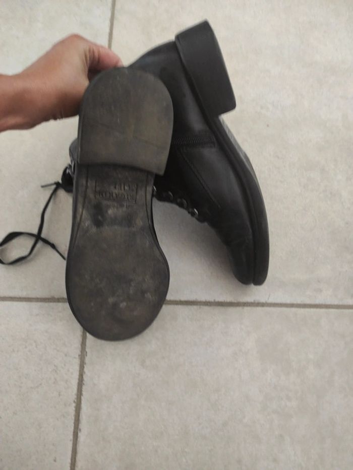 Bottines en cuir regarde le ciel 40 - photo numéro 7