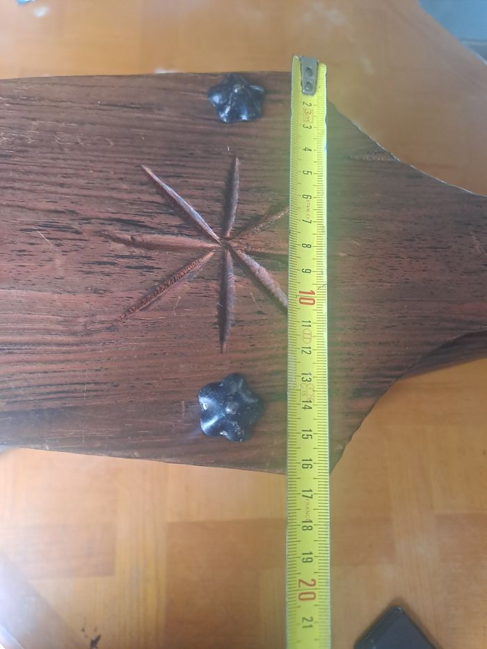 Porte journaux vintage En bois - photo numéro 8