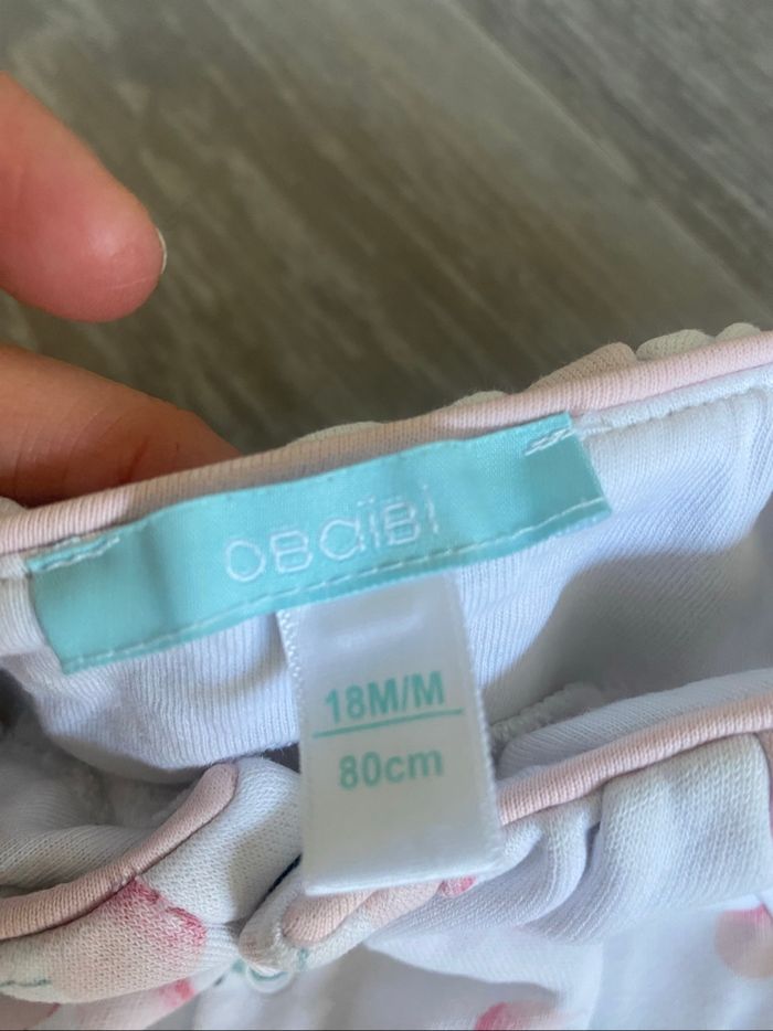 Gilet obaibi motif cerise 18 mois - photo numéro 3
