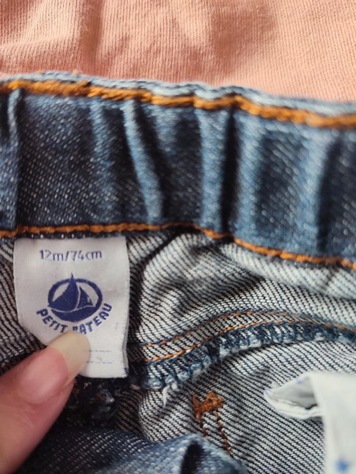 Ensemble sweat Snoopy et jeans petit bateau - photo numéro 4