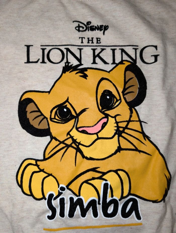 T-shirt bébé 24/36 mois Le roi lion NEUF - photo numéro 2