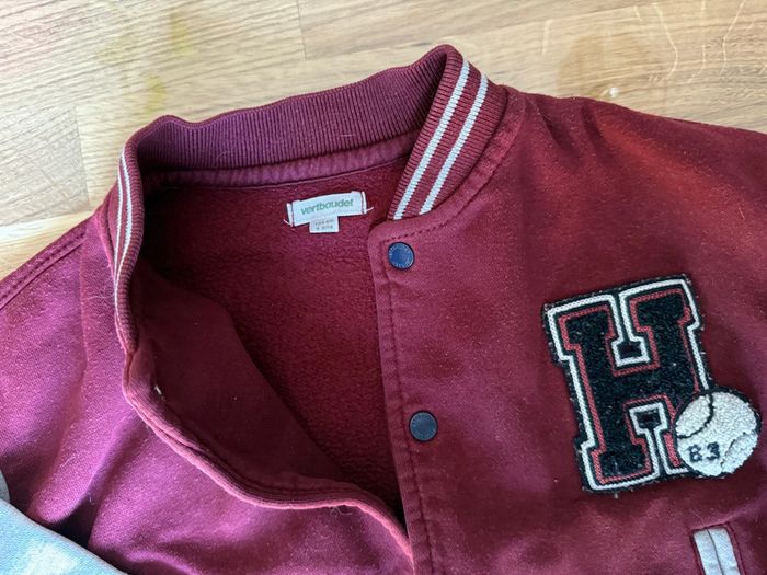 Bombers bordeaux enfant 4 ans • Vertbaudet - photo numéro 3
