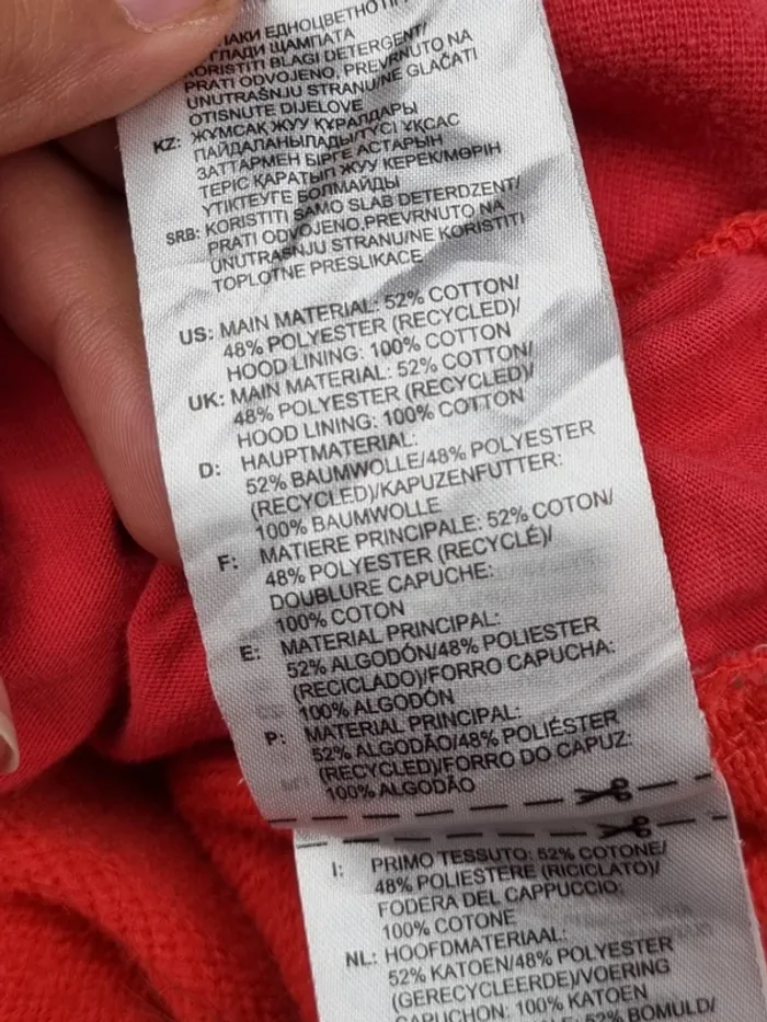 Sweat à capuche Adidas rose – Taille XXL Femme (mesures en photos) - photo numéro 9