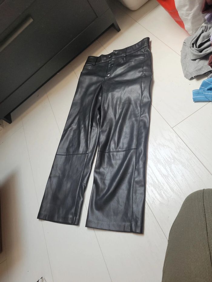 Zara 10 ans cuir pantalon