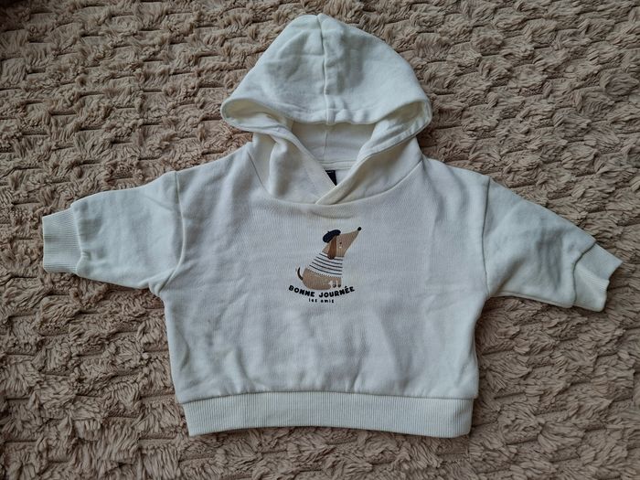 Sweat-shirt a capuche Taille 3 mois / 60cm