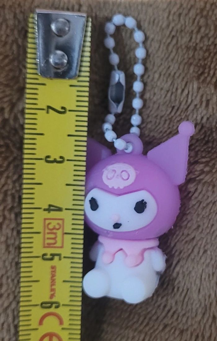 Figurine porte-clés Kuromi sanrio - photo numéro 3