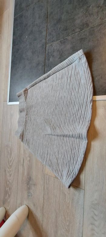 Jupe courte grise, Amélie Lens, Xfriday, taille XXS/12 à 14 ans, peu mise