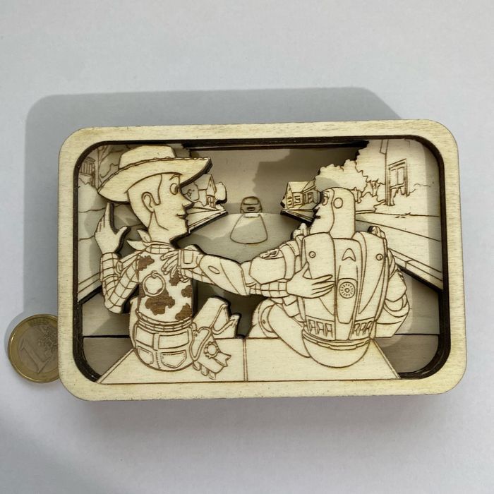 Cadre relief toy story