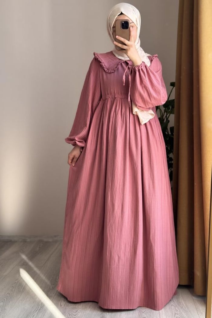 Robe longue en coton - photo numéro 3