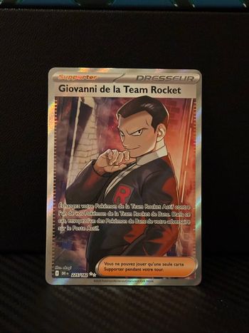 Guovanni de la Team Rocket 225/182 ~ Rivalitées Destinées