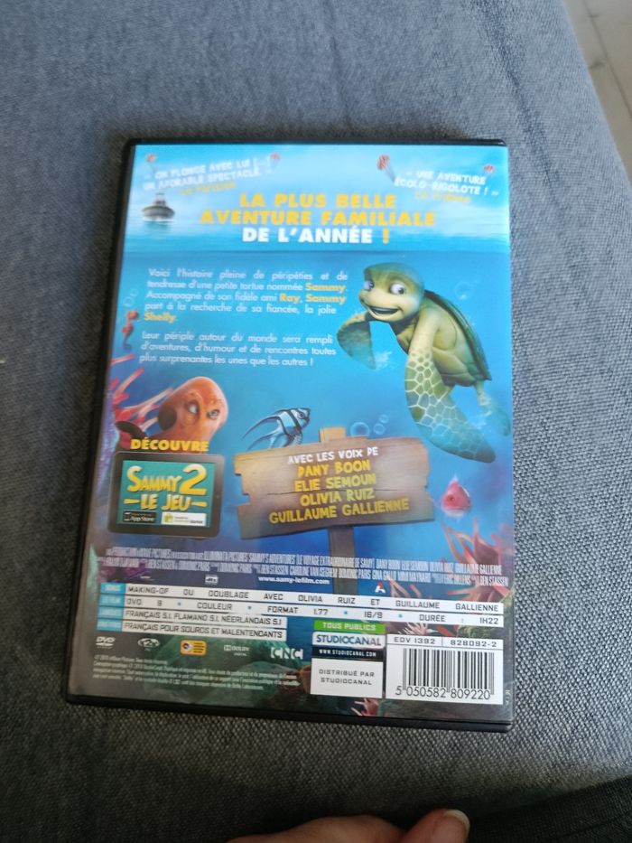 DVD le voyage de sammy - photo numéro 3