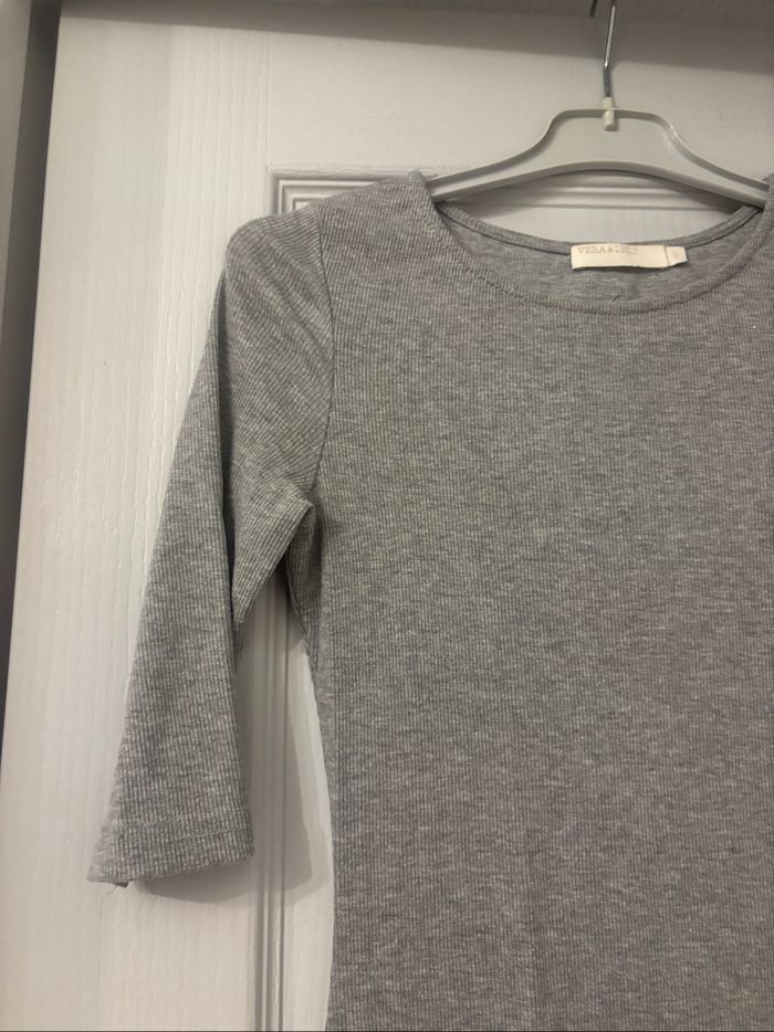 Robe longue moulante manches courtes Vera & Lucy S - photo numéro 3