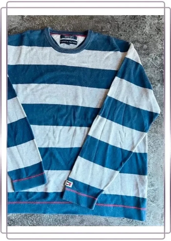 Pull homme Tommy Hilfiger L - Men sweater - Herrenpullover - Maglione uomo - photo numéro 2